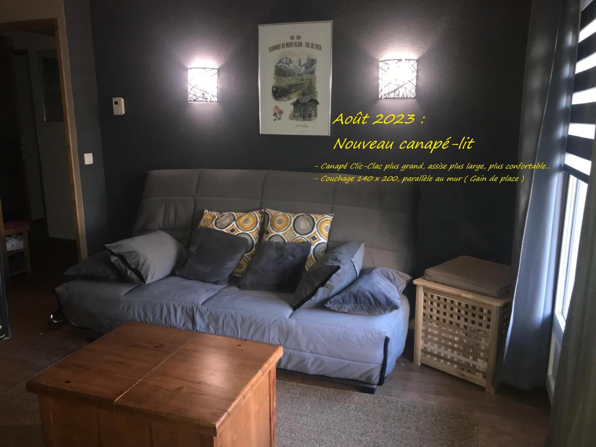 Appartement T2+Cabine Independante Au Depart Des Telecabines Saint-Gervais/Bettex/Mont D'Arbois Luaran gambar