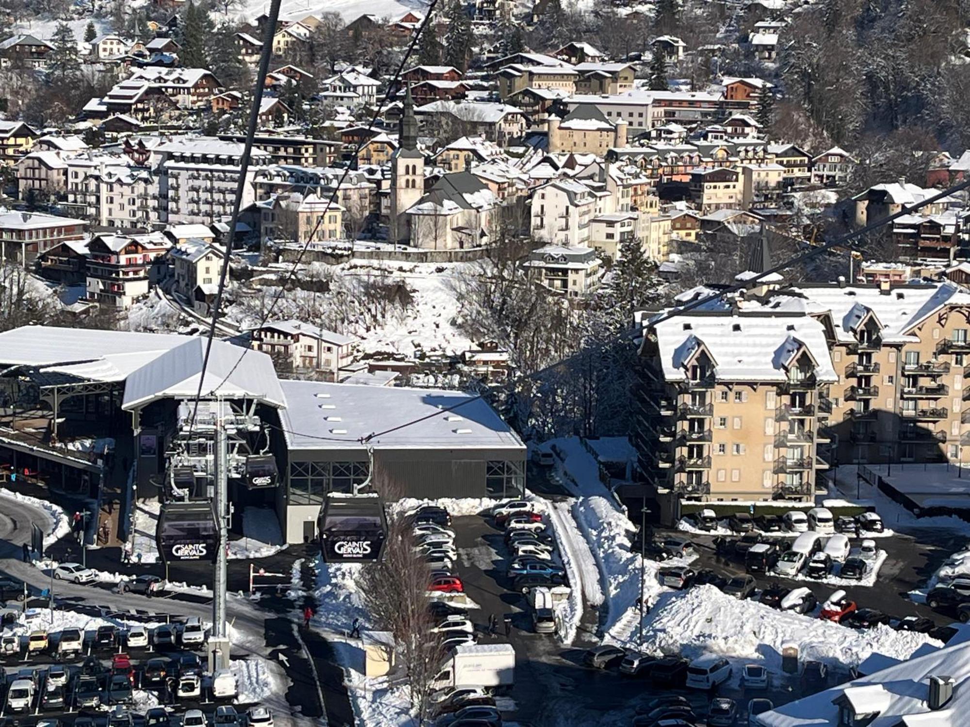 Appartement T2+Cabine Independante Au Depart Des Telecabines Saint-Gervais/Bettex/Mont D'Arbois Luaran gambar