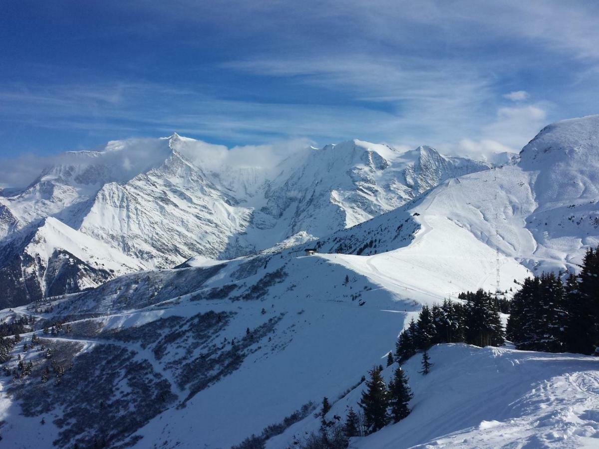 Appartement T2+Cabine Independante Au Depart Des Telecabines Saint-Gervais/Bettex/Mont D'Arbois Luaran gambar